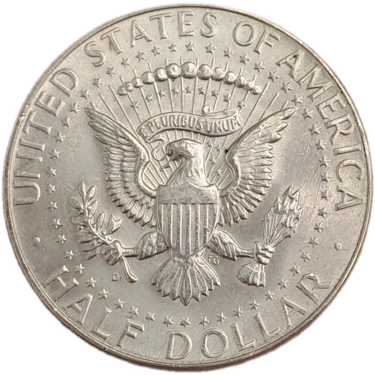 1964 United States .900 SILVER ½ Dollar "Kennedy Half Dollar"