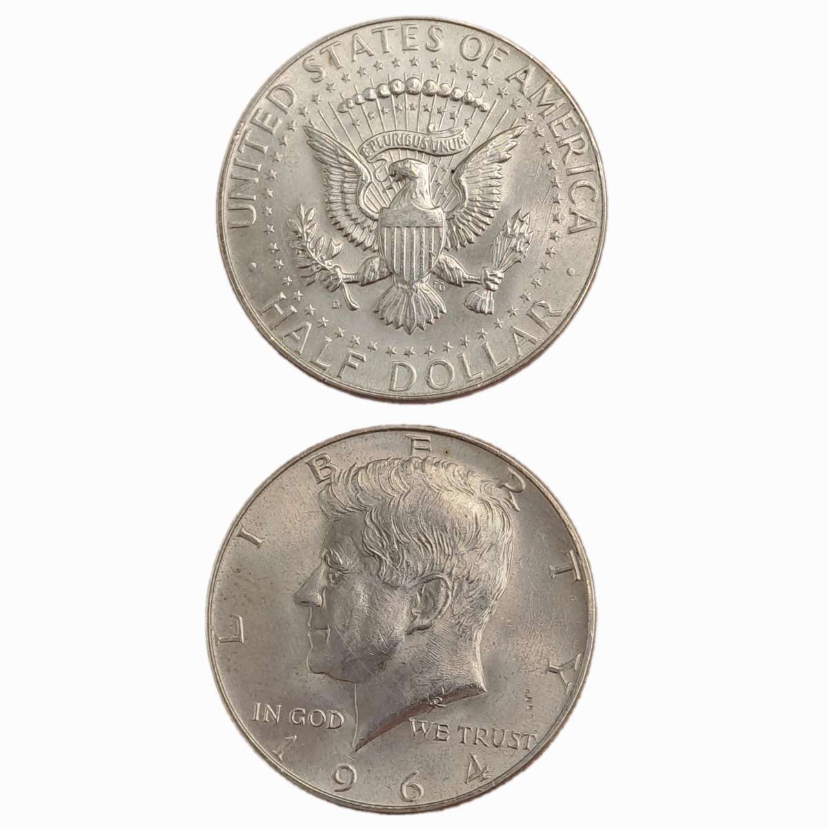 1964 United States .900 SILVER ½ Dollar "Kennedy Half Dollar"
