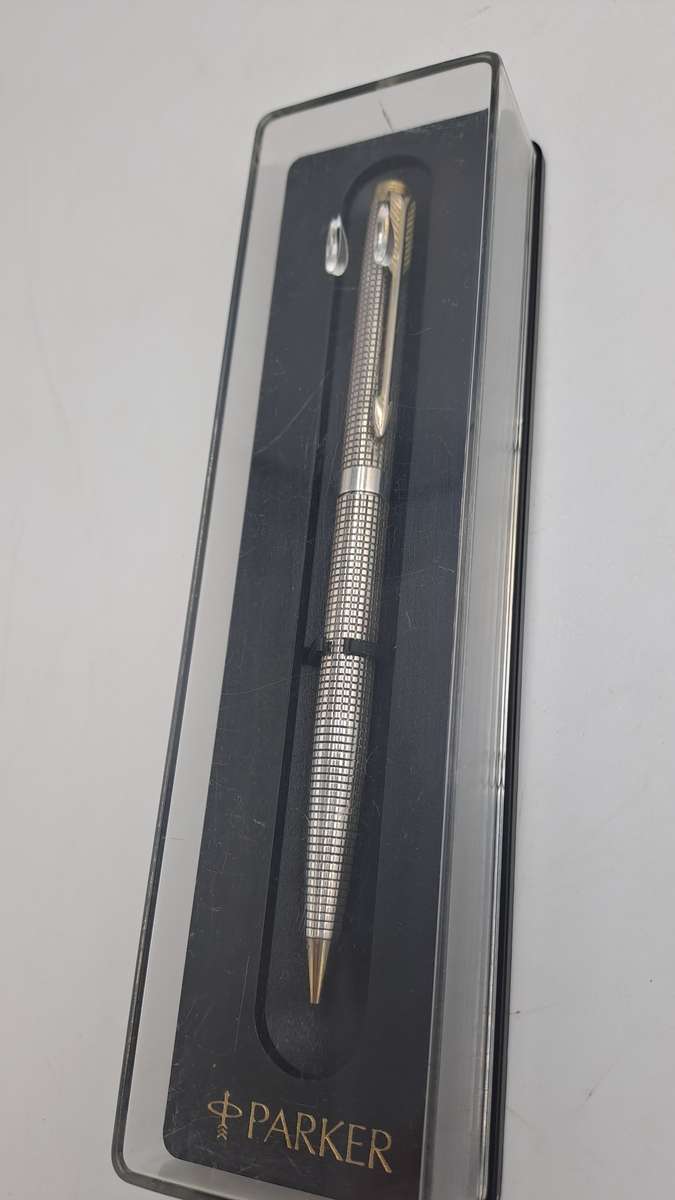 Rare Vintage Parker Cisele 75 Sterling Silver Cap and Barrel Pencil  Made in the USA