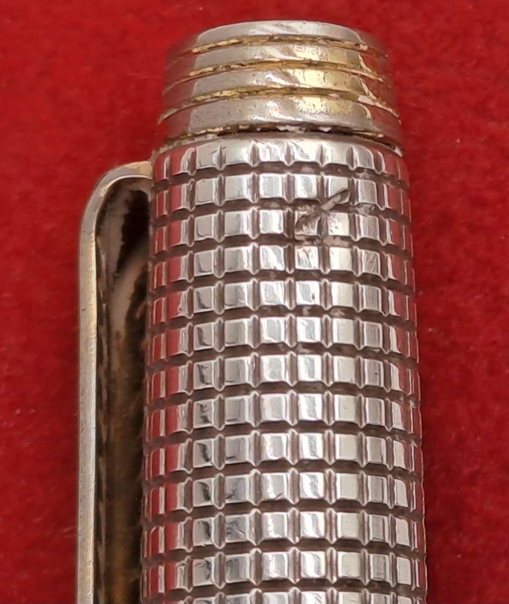 Rare Vintage Parker Cisele 75 Sterling Silver Cap and Barrel Pencil  Made in the USA