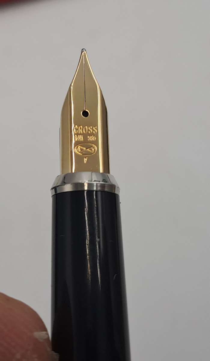 Rare Vintage Parker 75 Sterling Silver Fountain Pen with 14kt Gold Nib
