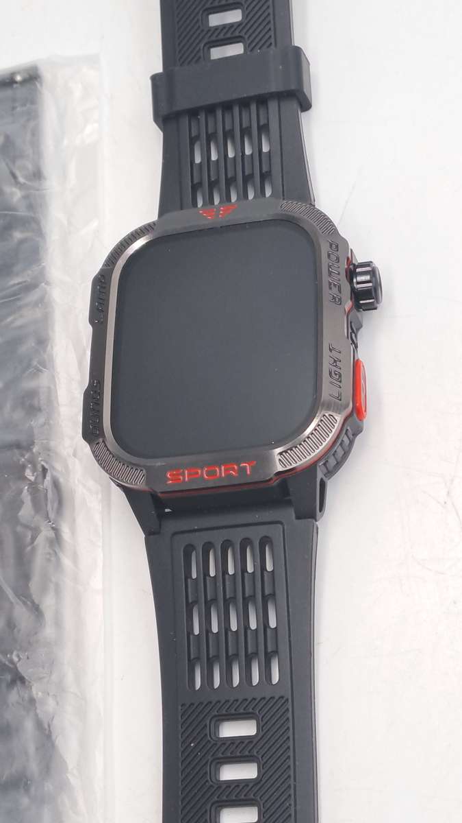 Unused Sport Smartwatch -Phone Function- Stress measurement-sport mode-weather and many more