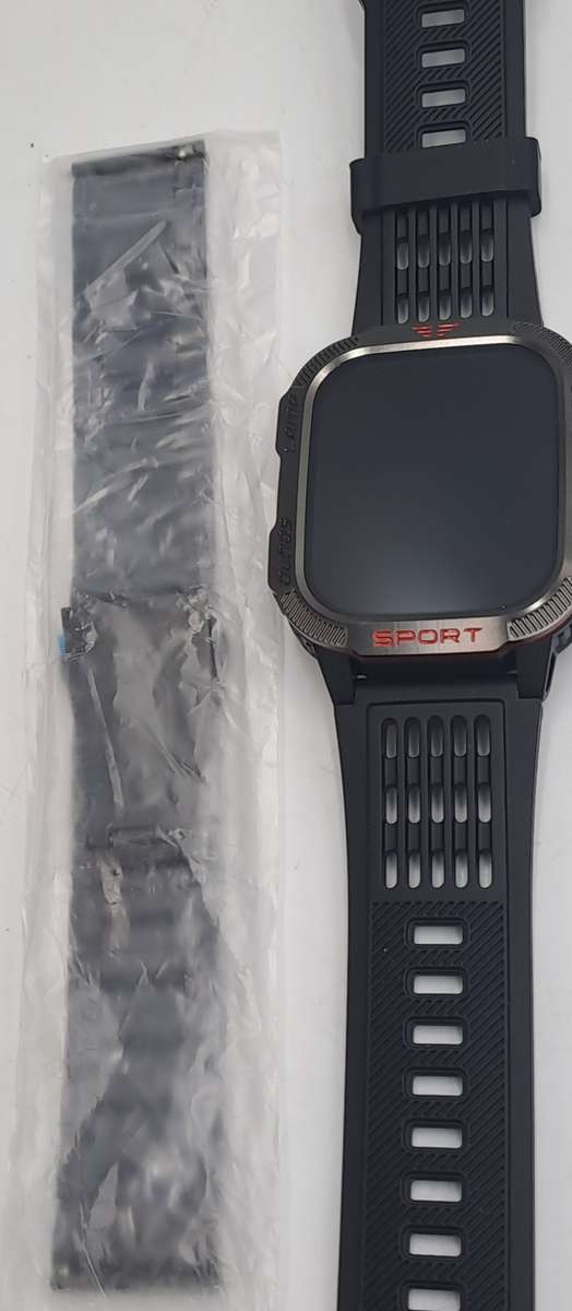 Unused Sport Smartwatch -Phone Function- Stress measurement-sport mode-weather and many more