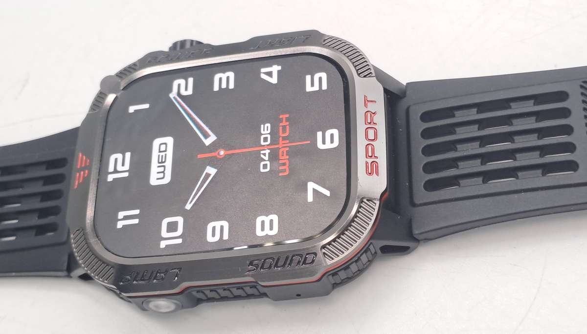 Unused Sport Smartwatch -Phone Function- Stress measurement-sport mode-weather and many more