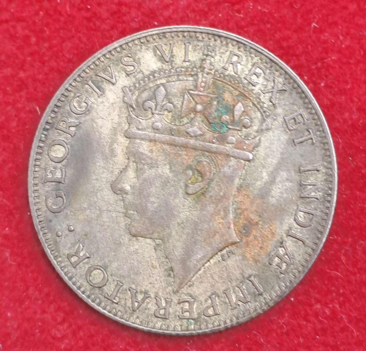 1945 East Africa - SILVER 1 Shilling - George VI