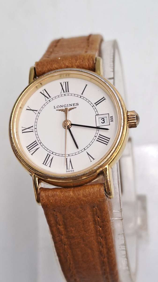 Pre-Owned Vintage Ladies Swiss Longines Quartz Watch -Working