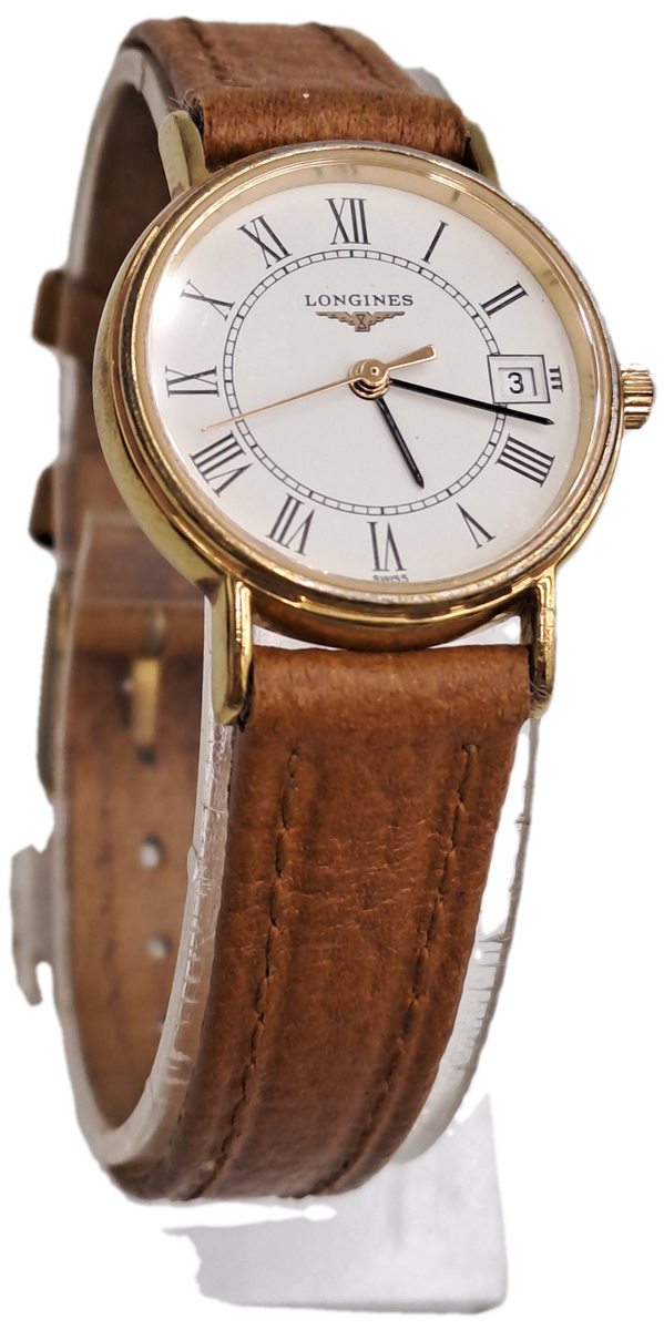 Pre-Owned Vintage Ladies Swiss Longines Quartz Watch -Working