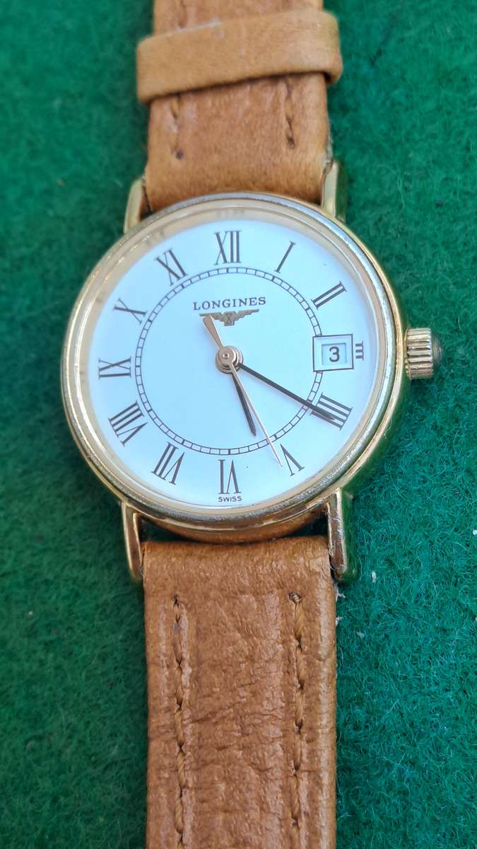 Pre-Owned Vintage Ladies Swiss Longines Quartz Watch -Working