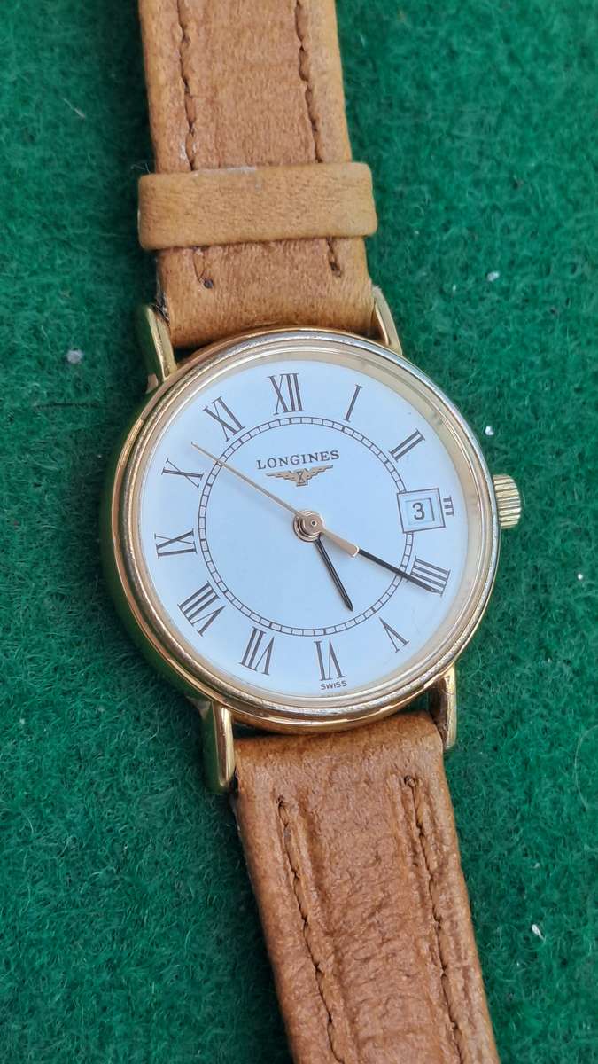 Pre-Owned Vintage Ladies Swiss Longines Quartz Watch -Working