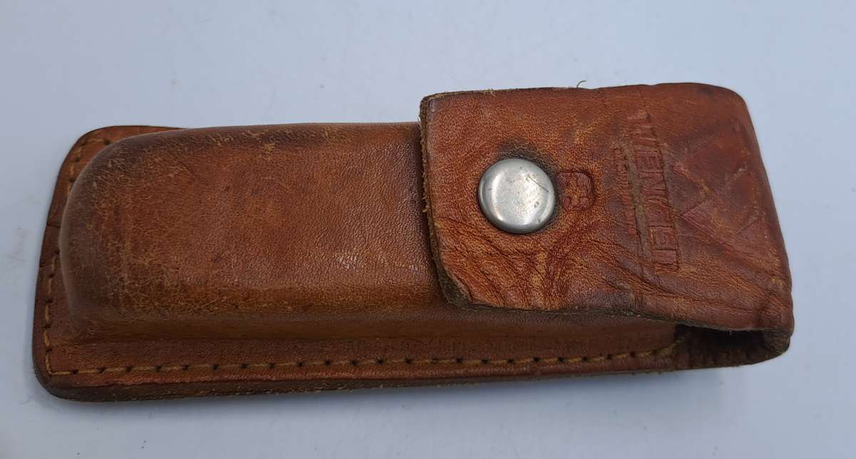 Inox Solingin Multitool Utility Pocket Knife made in Germany -Branded-Leather Pouch