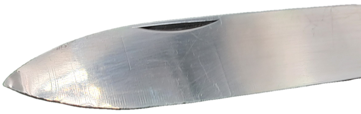 Vintage TOLEDO Inox Gold Inlay Sparrow Bird Blade Multitool Utility Pocket Knife