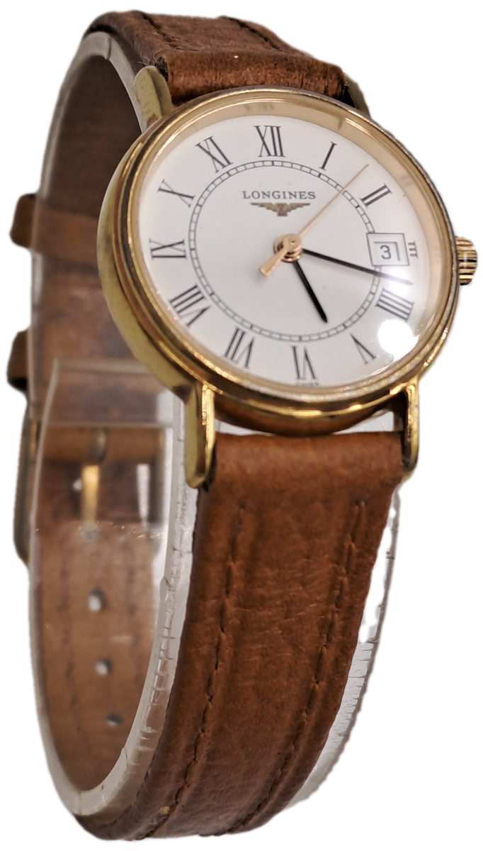 Pre-Owned Vintage Ladies Swiss Longines Quartz Watch -Working