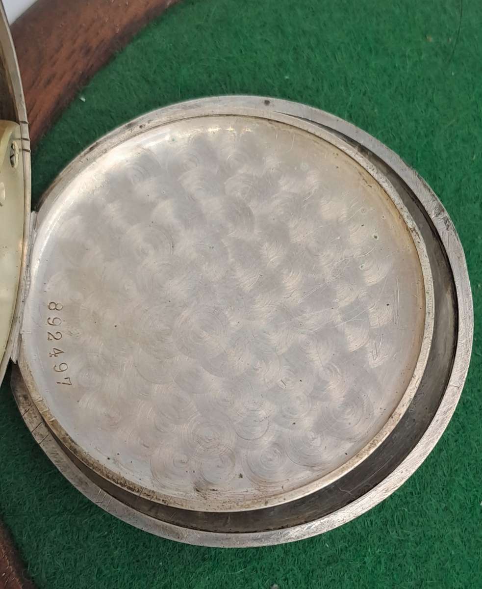 Antique Cyrus GT Pocket watch with .800 Silver case -Working