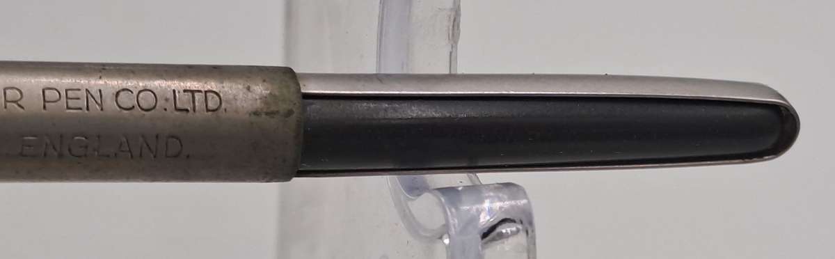 Vintage Ladies Parker 14kt Gold Nib Fountain Pen with squuese Converter -INK tested- 12,5cm