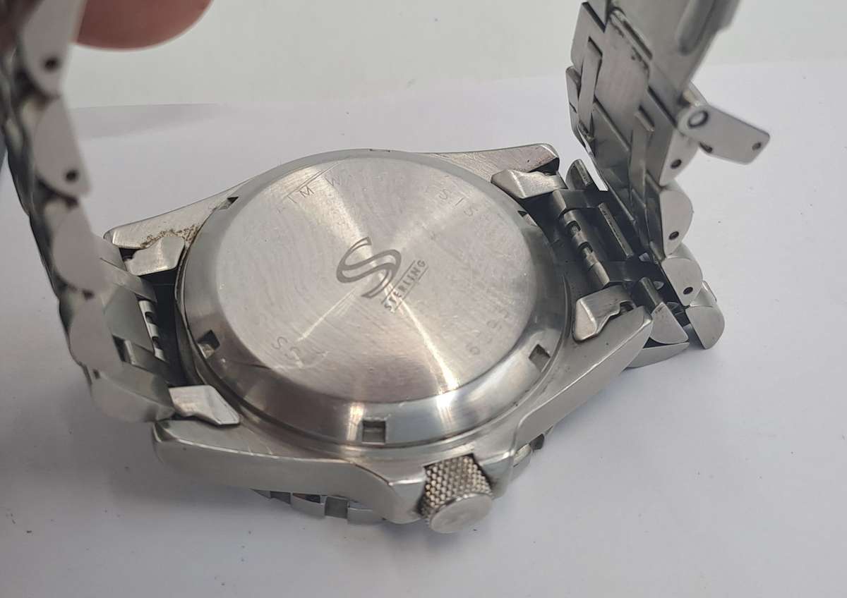 Pre-Owned Mens STERLING 42mm Quartz Watch -NOT WORKING