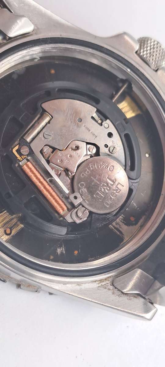 Pre-Owned Mens STERLING 42mm Quartz Watch -NOT WORKING