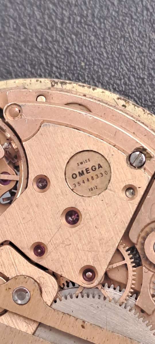 Vintage 1979's Omega Geneve 1012 Automatic Movement-Not working- for spares
