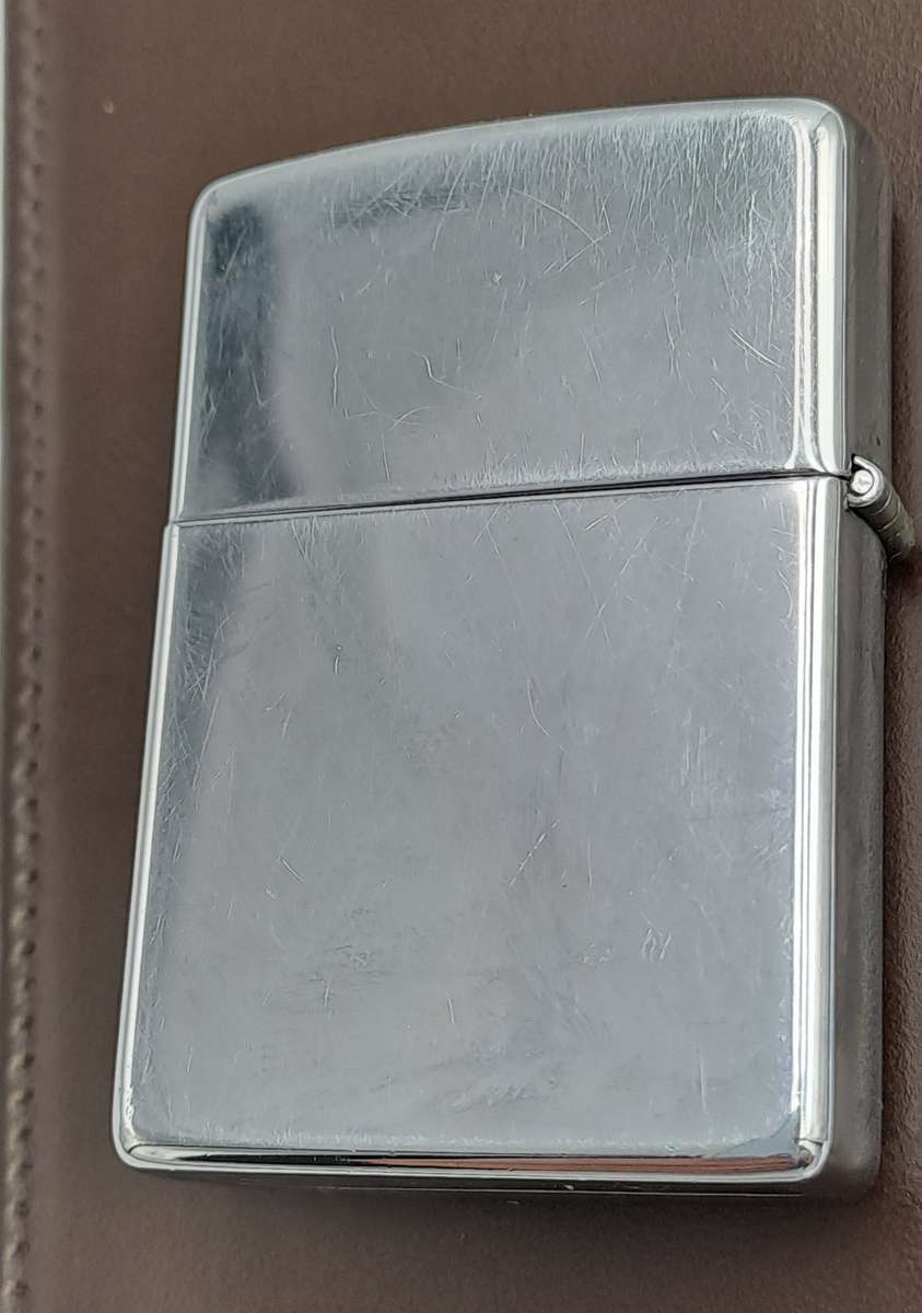 1993 Zippo Lighter with ONLY the Bottom Half of the 1835 Varga Girl -Need a service