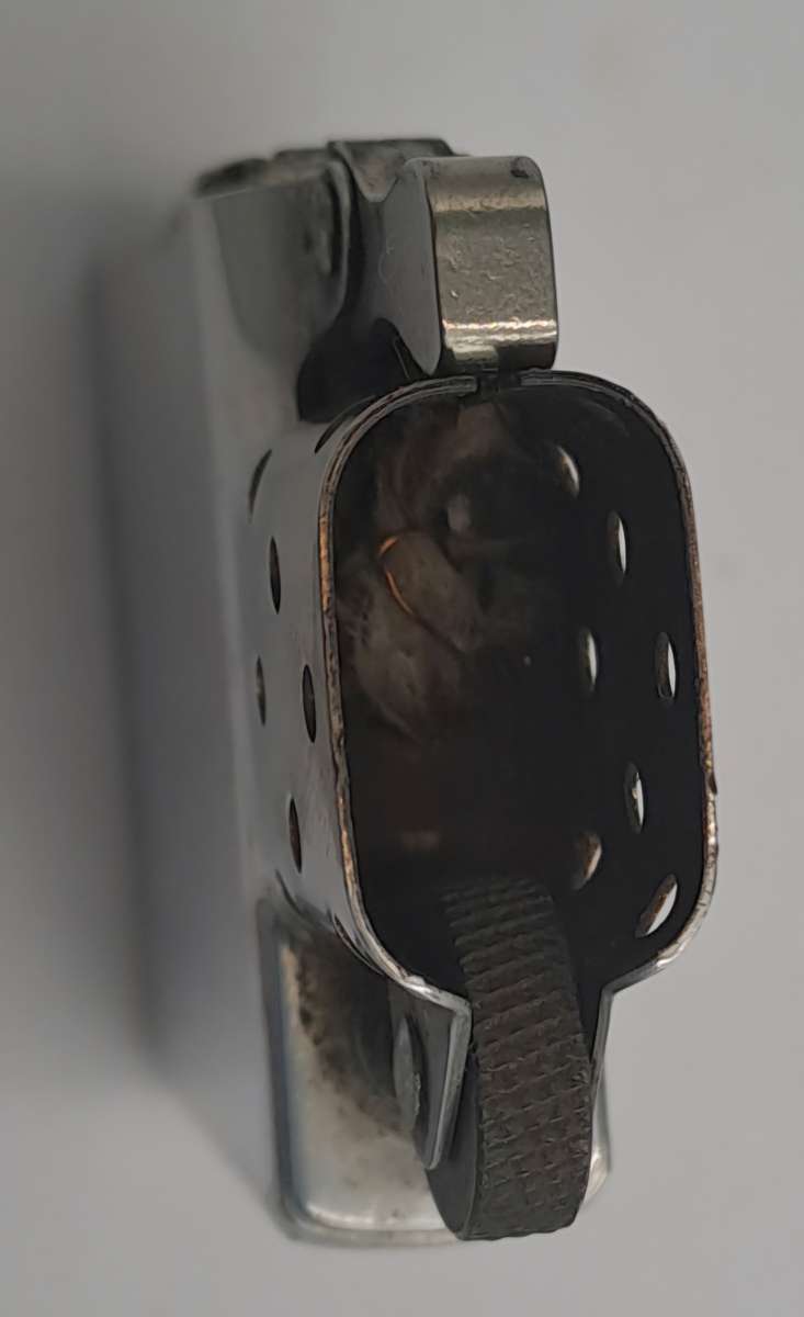 1993 Zippo Lighter with ONLY the Bottom Half of the 1835 Varga Girl -Need a service