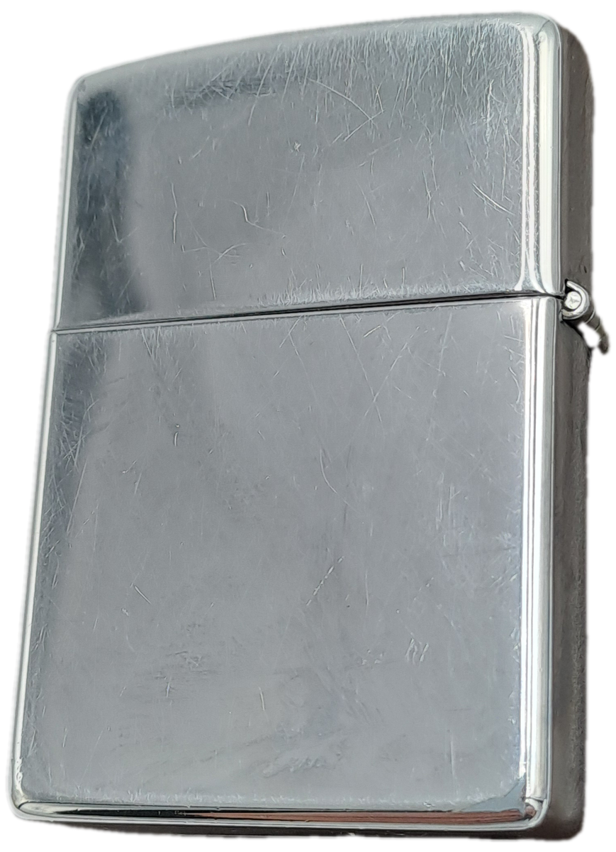 1993 Zippo Lighter with ONLY the Bottom Half of the 1835 Varga Girl -Need a service