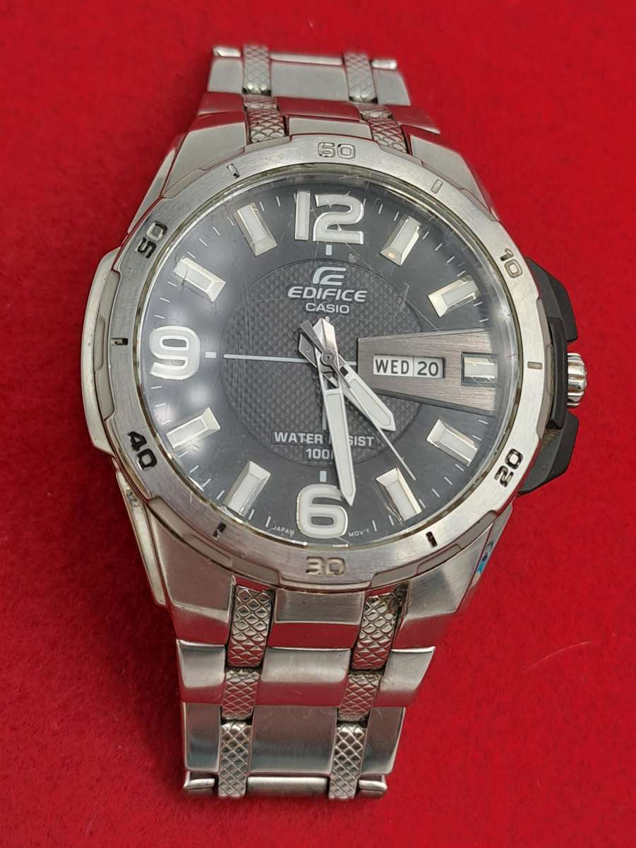 Pre-Owned Casio Edifice Mens Quartz 100m Watch -
