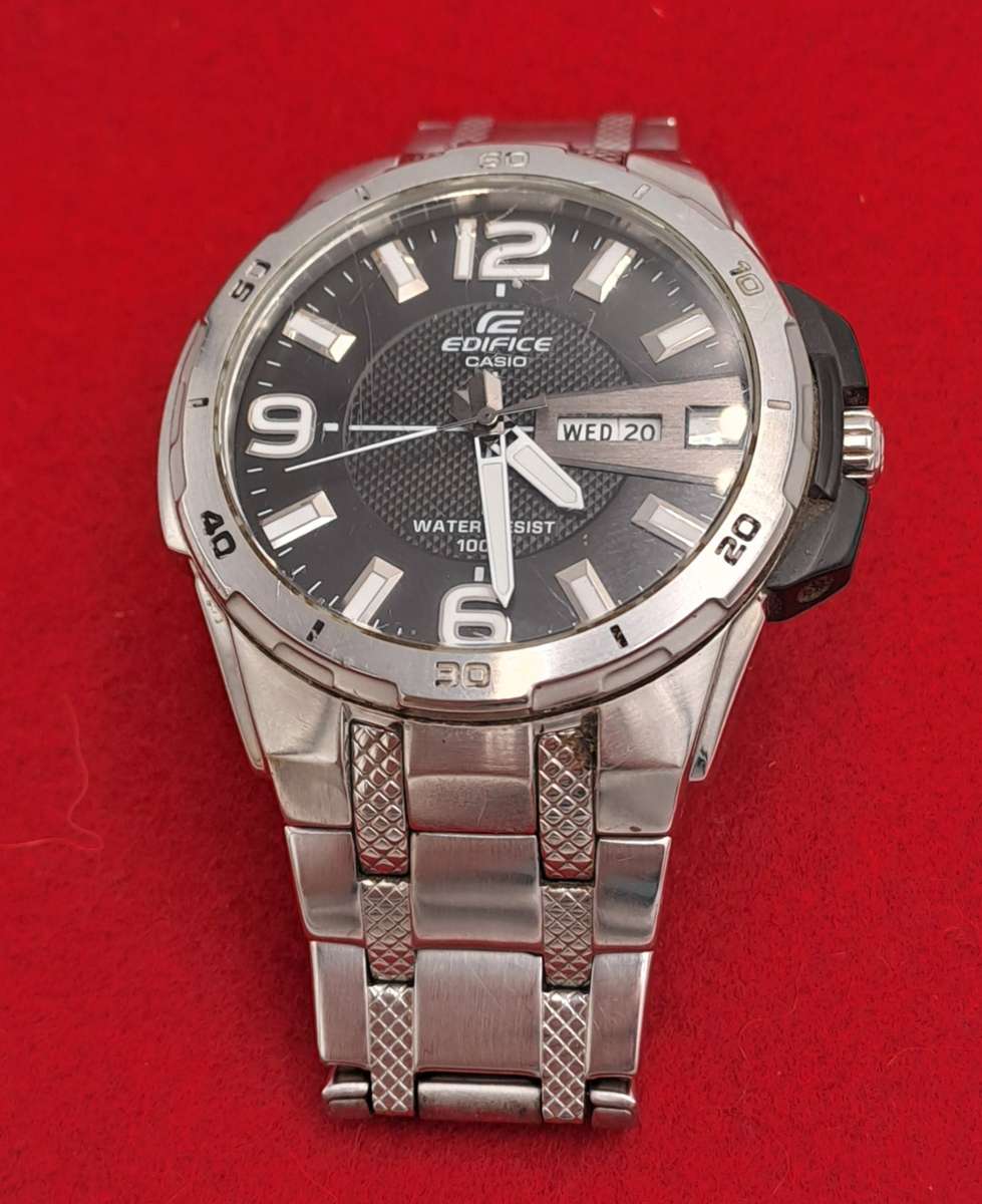Pre-Owned Casio Edifice Mens Quartz 100m Watch -