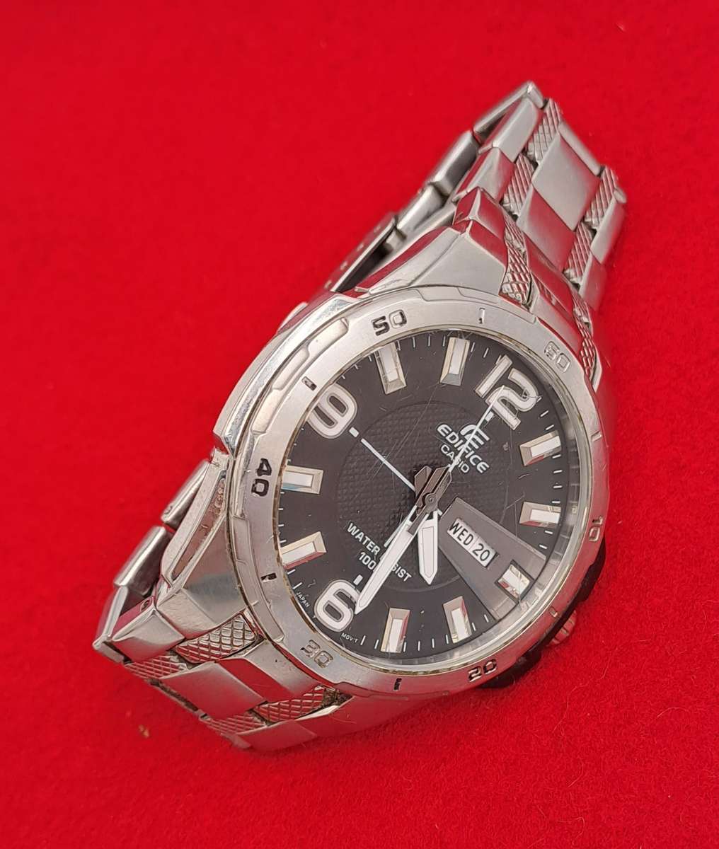 Pre-Owned Casio Edifice Mens Quartz 100m Watch -