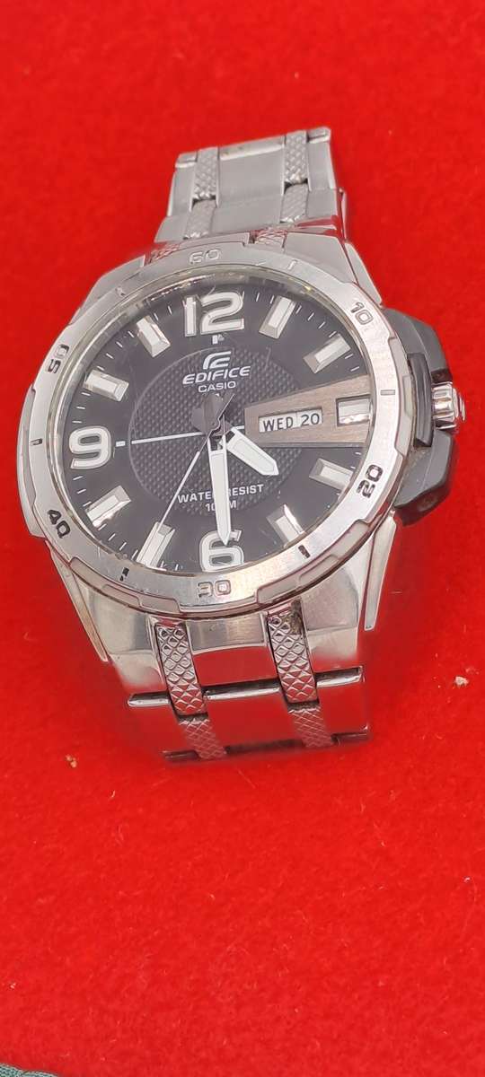 Pre-Owned Casio Edifice Mens Quartz 100m Watch -