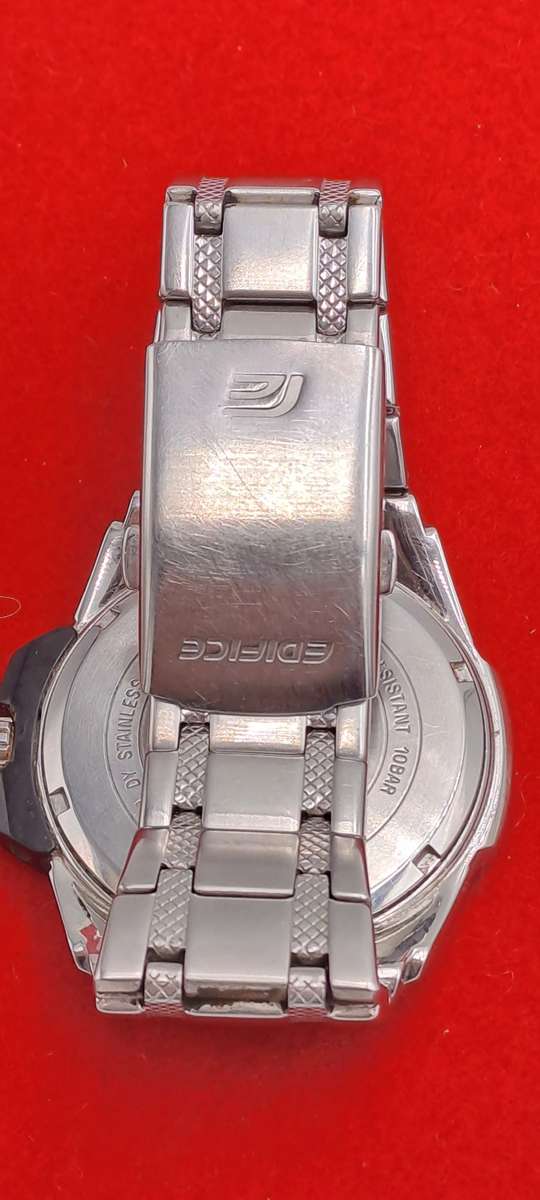 Pre-Owned Casio Edifice Mens Quartz 100m Watch -