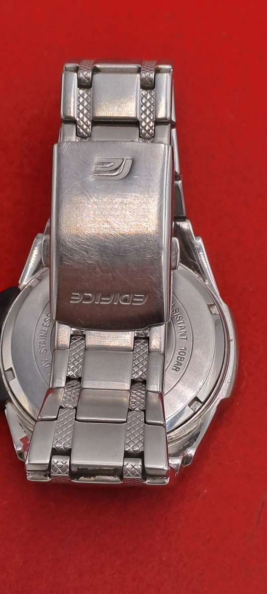 Pre-Owned Casio Edifice Mens Quartz 100m Watch -