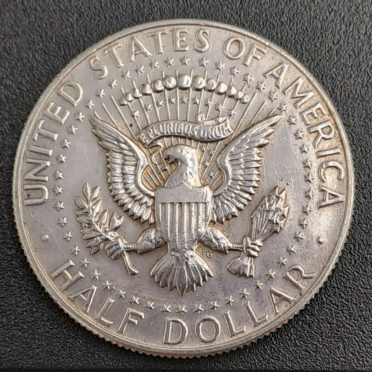 1965   United States  ½ Dollar "Kennedy Half Dollar" 40% Silver
