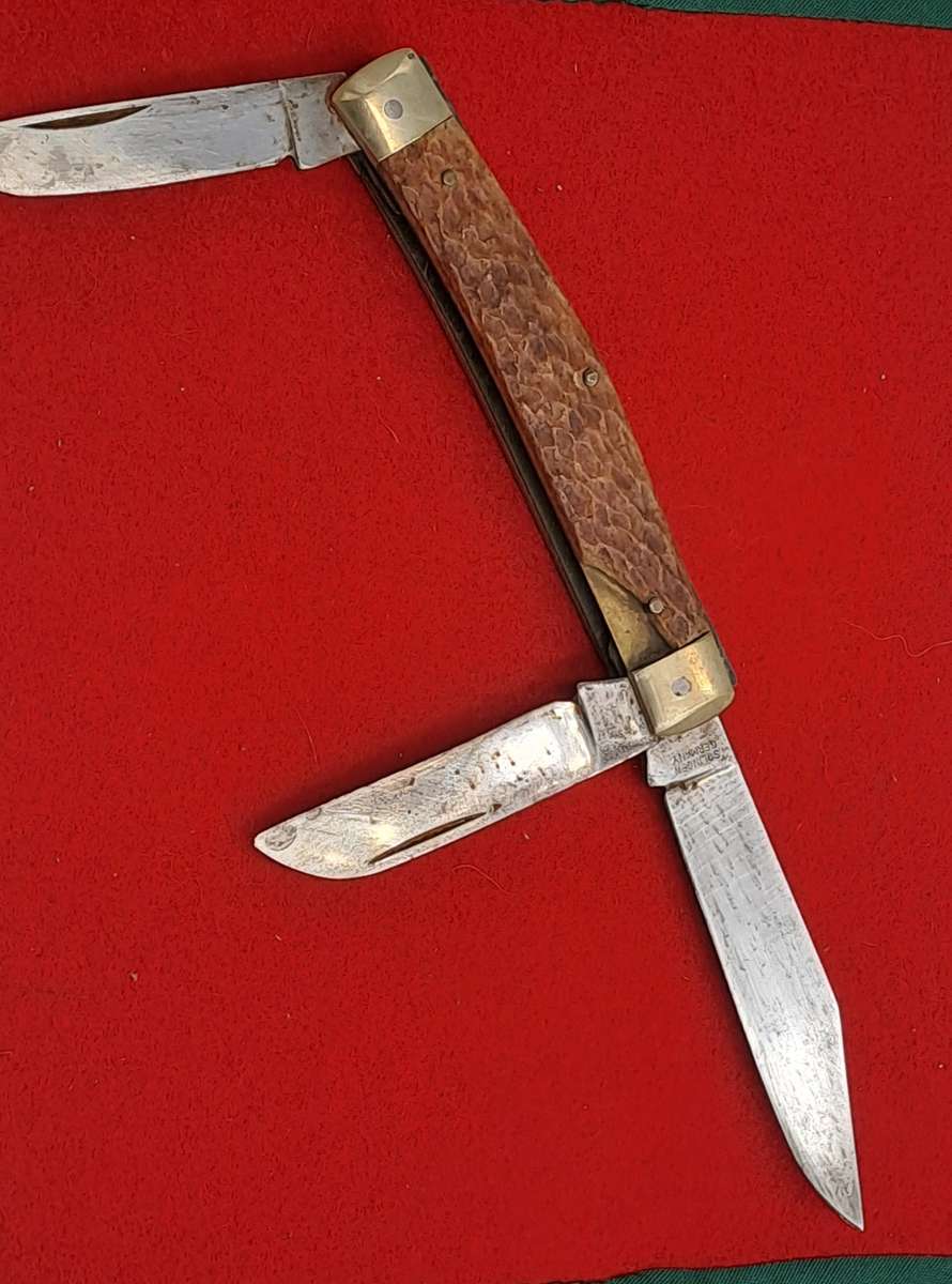 Vintage 3 Blade Solingen Premium stock Pocket knife -made in Germany