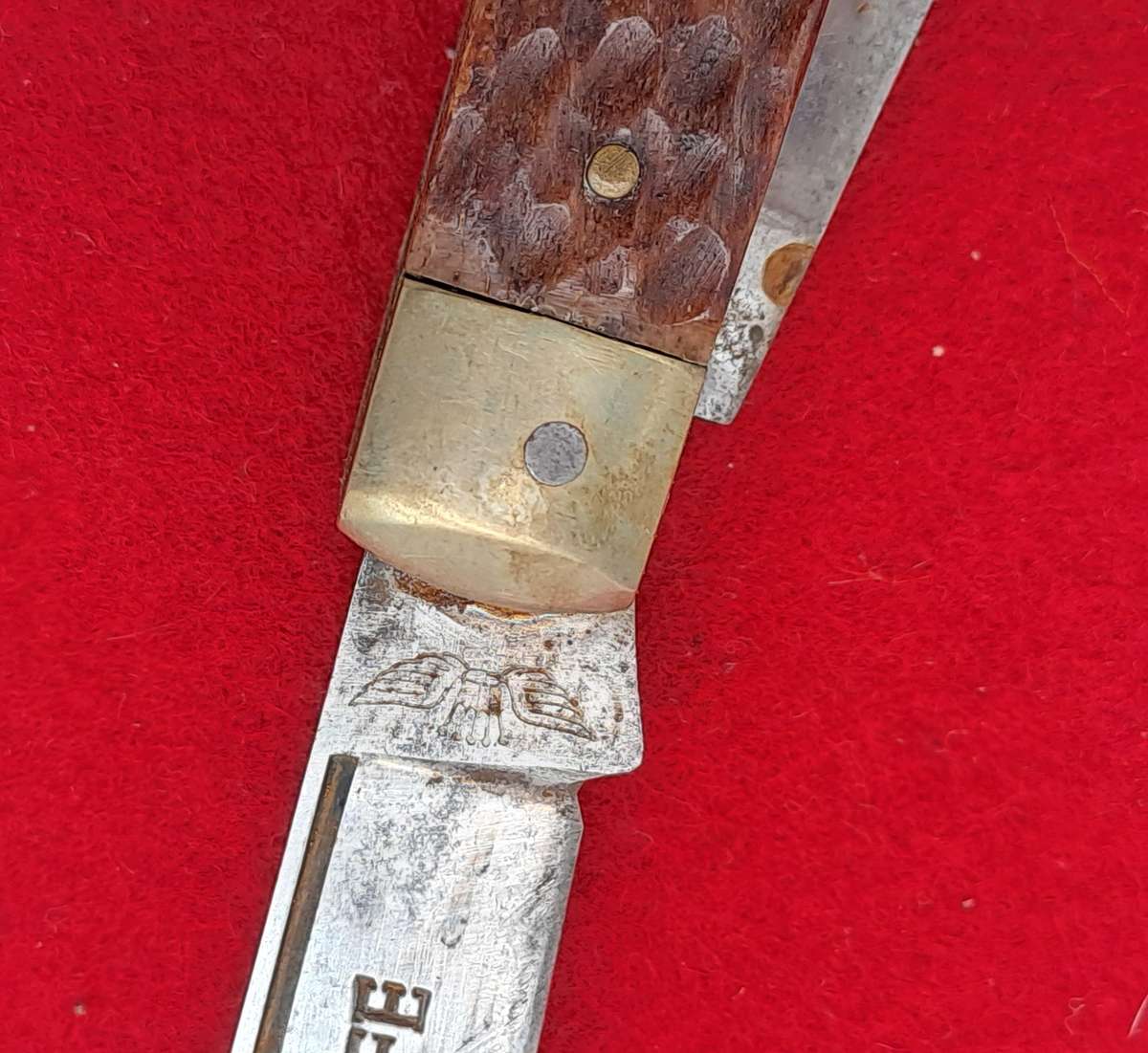 Vintage 3 Blade Solingen Premium stock Pocket knife -made in Germany