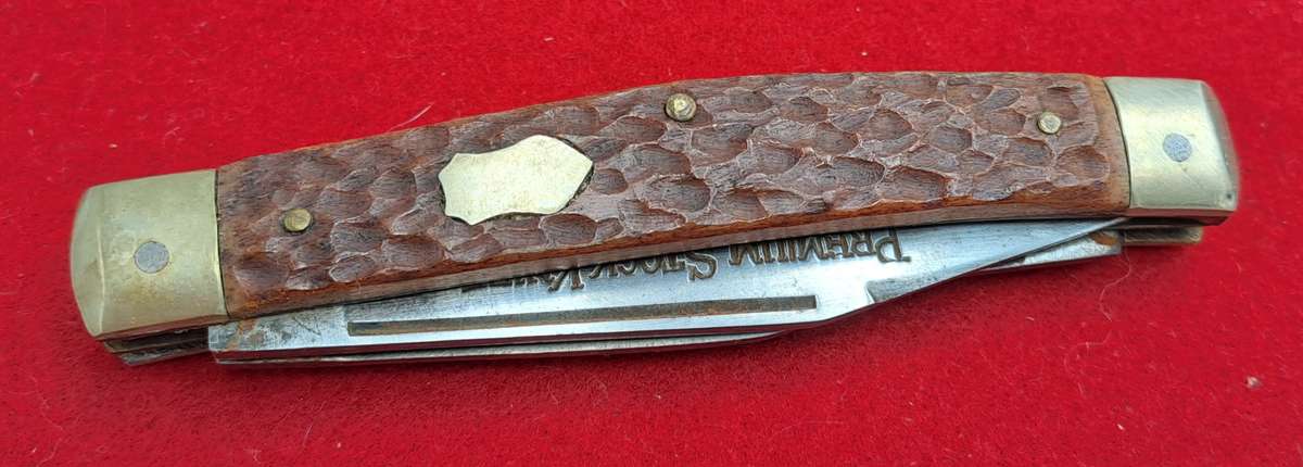 Vintage 3 Blade Solingen Premium stock Pocket knife -made in Germany