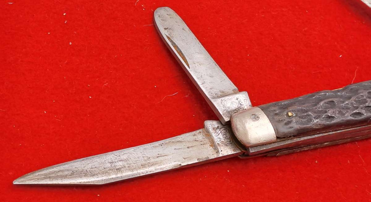 Vintage 3 Blade Henry Boker Pocket Knife -Made in Germany