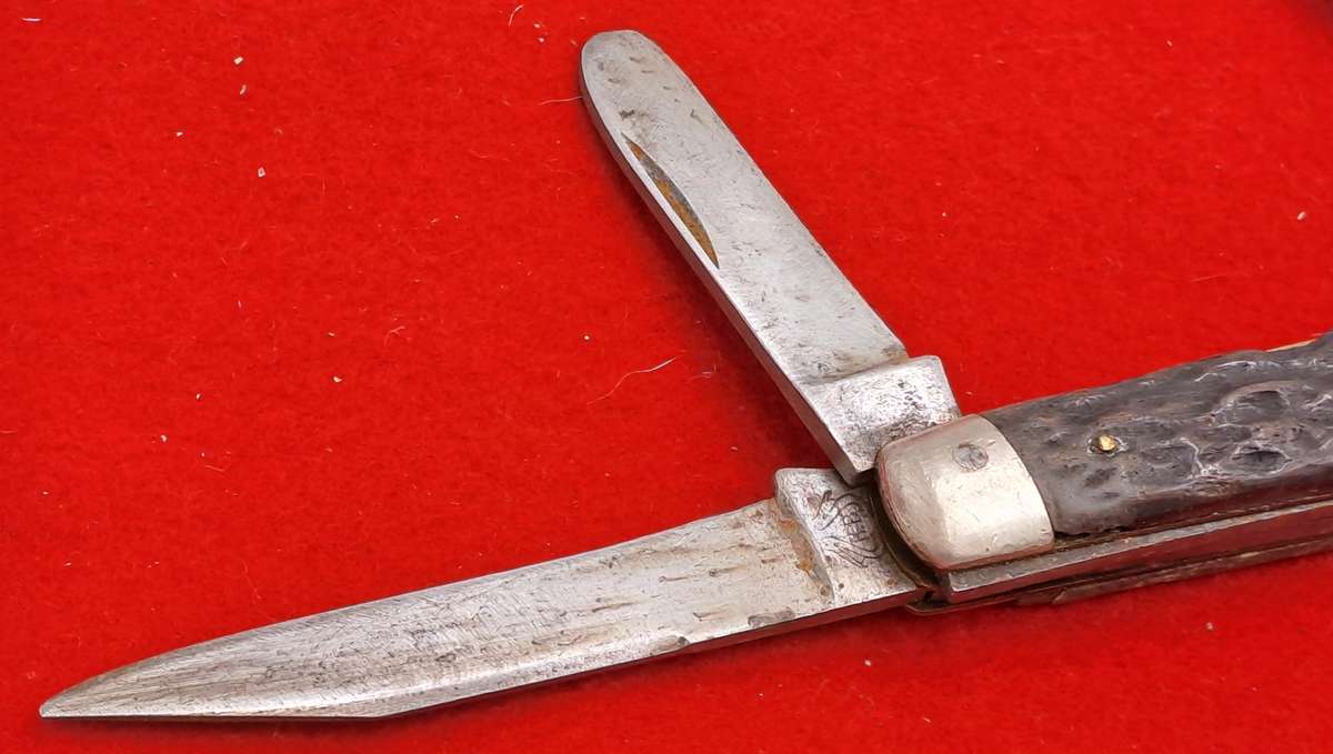 Vintage 3 Blade Henry Boker Pocket Knife -Made in Germany