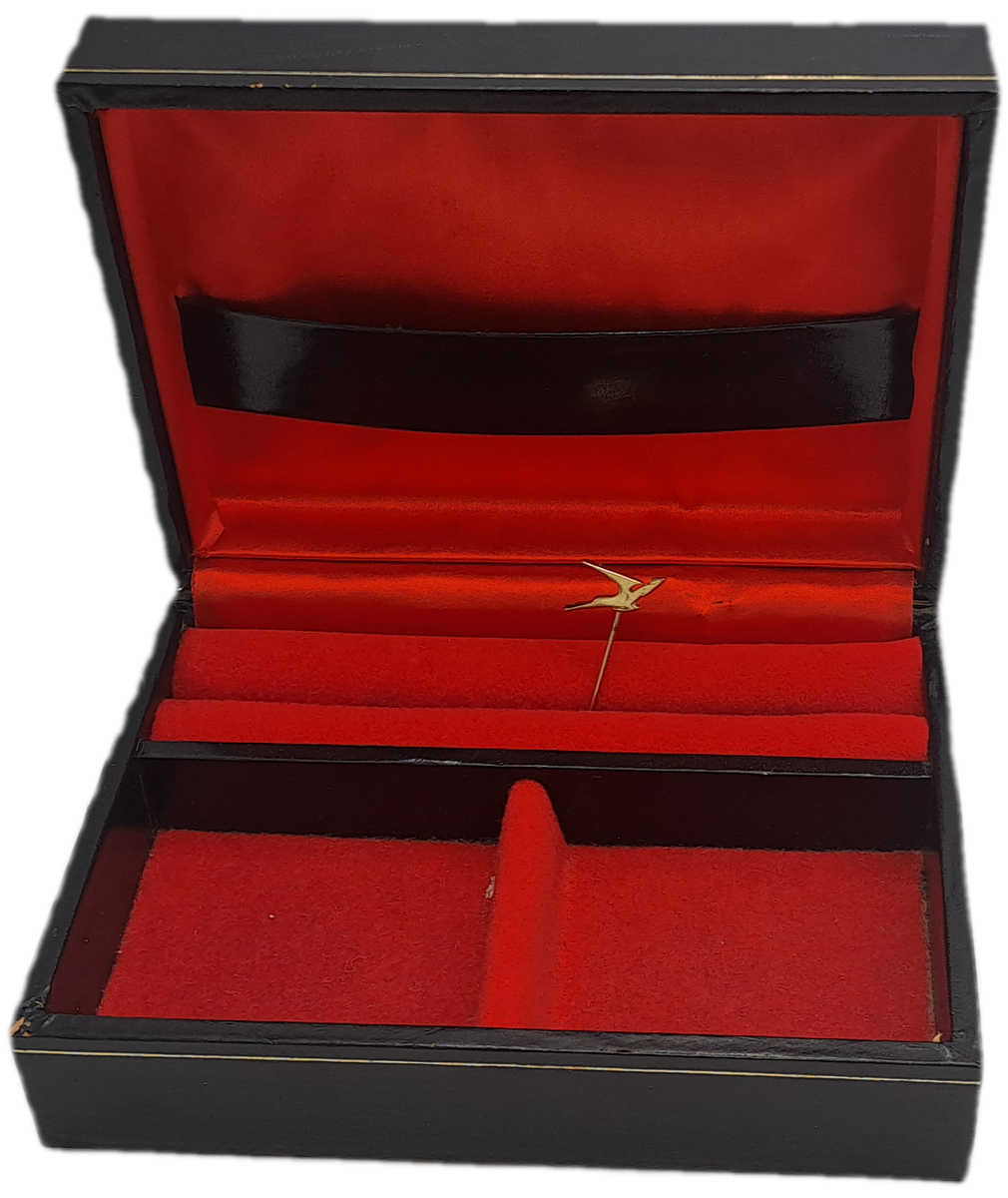 Vintage Jewelry Box made in Japan (SAA pin included)