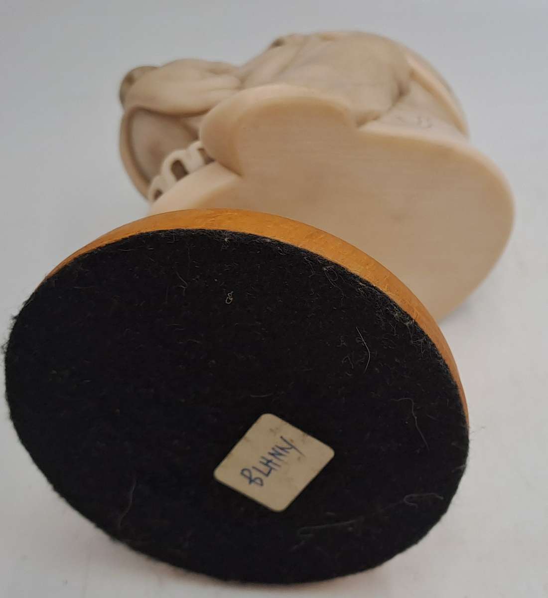 SUPER RARE!!! Original John Biccard Shakespeare Statue on Plinth-Crushed Marble 15cm tall