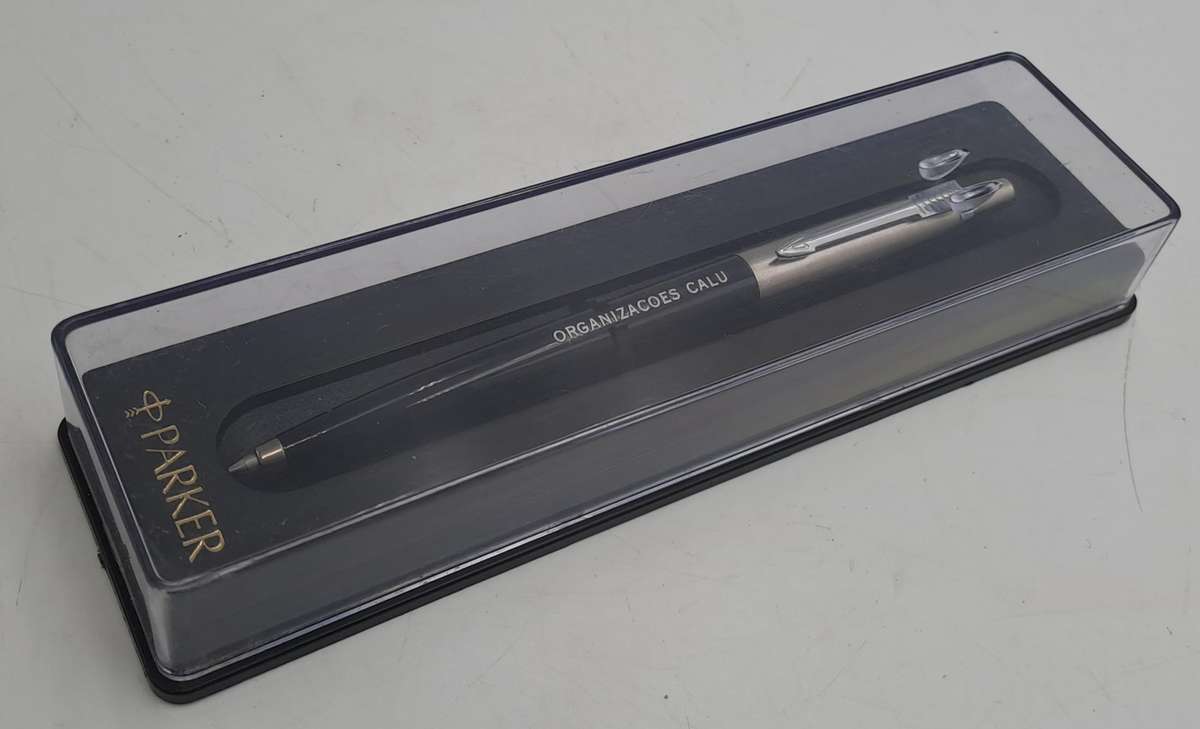 1980's parker IE {date code for 1986) ballpen made in the UK ..Ink is dry (with printed logo)