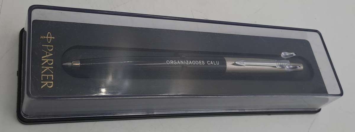 1980's parker IE {date code for 1986) ballpen made in the UK ..Ink is dry (with printed logo)