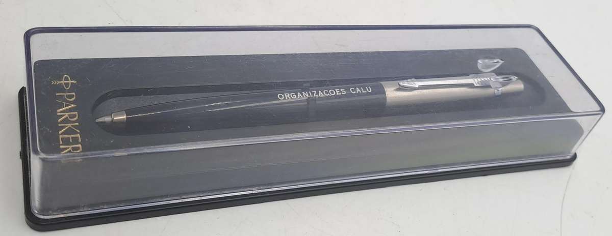 1980's parker IE {date code for 1986) ballpen made in the UK ..Ink is dry (with printed logo)