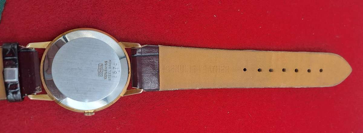 Vintage CONSUL Swiss Made Mechanical Men's Watch -Working