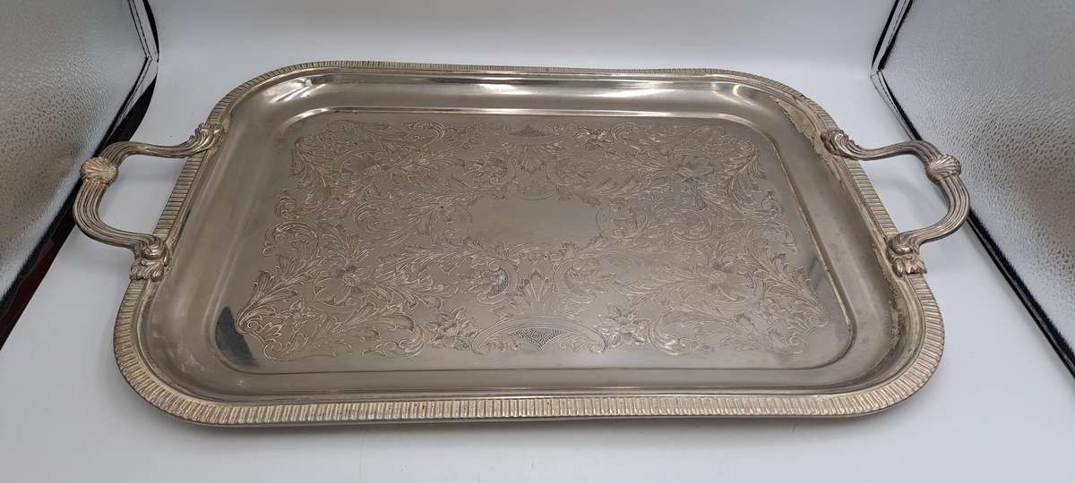 4 Pc Vintage Silverplate EPNS Teaset (Unmarked) Heavy Items