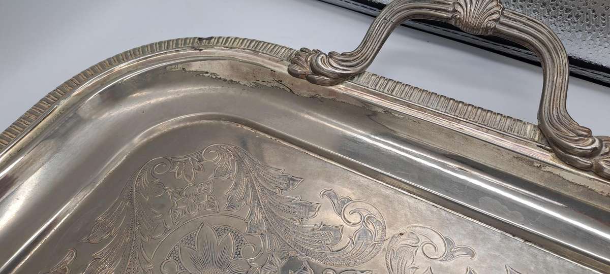 4 Pc Vintage Silverplate EPNS Teaset (Unmarked) Heavy Items