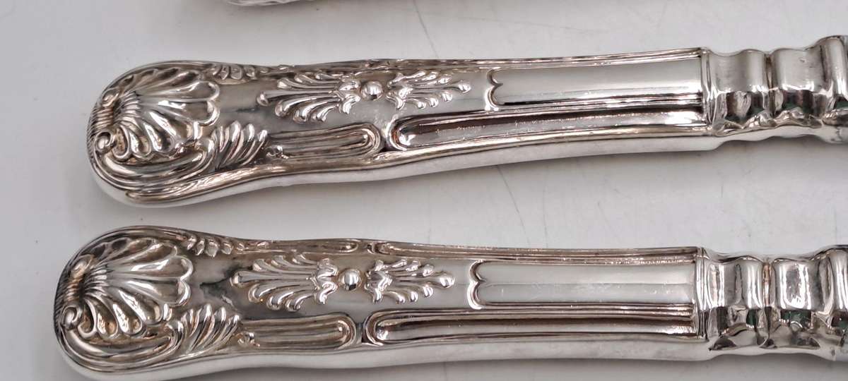 4 Pc Vintage Bon-Appetit Distinctive Carving Set -Boxed -Kings Pattern