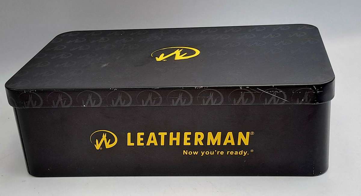 Leatherman Skeletool -Multi Tool In Tin Case -seem to be Unused