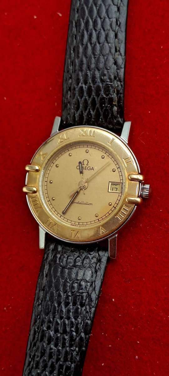 Vintage Ladies Omega Constellation Quartz Watch working