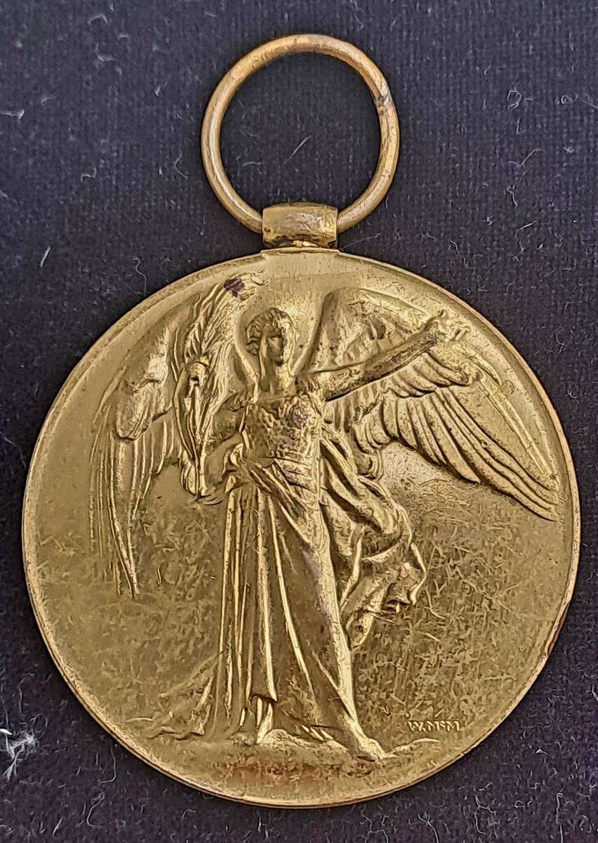 WWI British Victory Medal Awarded to Lieut. B.Goldsmith