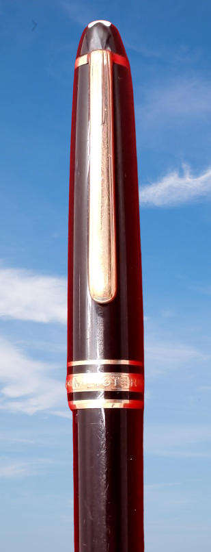 Pre-Owned Montblanc Meisterstück Gold-Coated Ballpoint Pen-SN EH2355967 -Ink is Dry -No Box