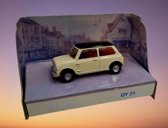 1990-Matchbox Dinky Collection DY-21 `1964 Austin Mini Cooper S in Box